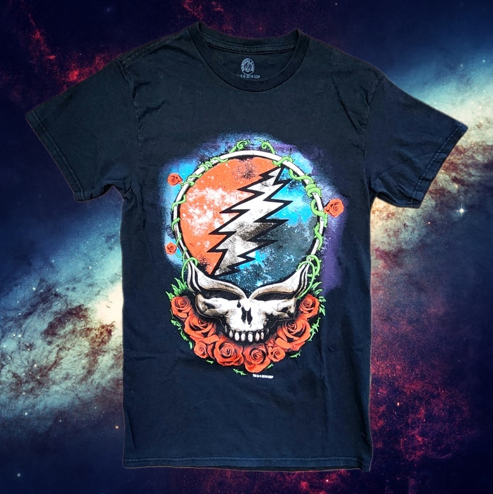💀 Grateful Dead 2016 Rare T-Shirt Ladies'  Size Small 💀